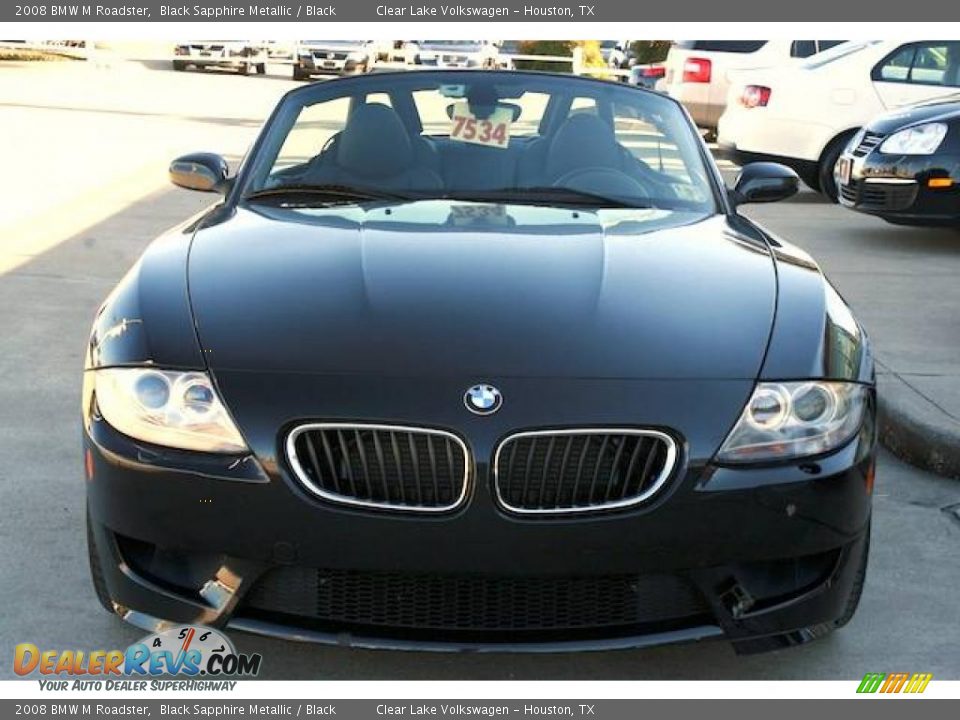 2008 BMW M Roadster Black Sapphire Metallic / Black Photo #18