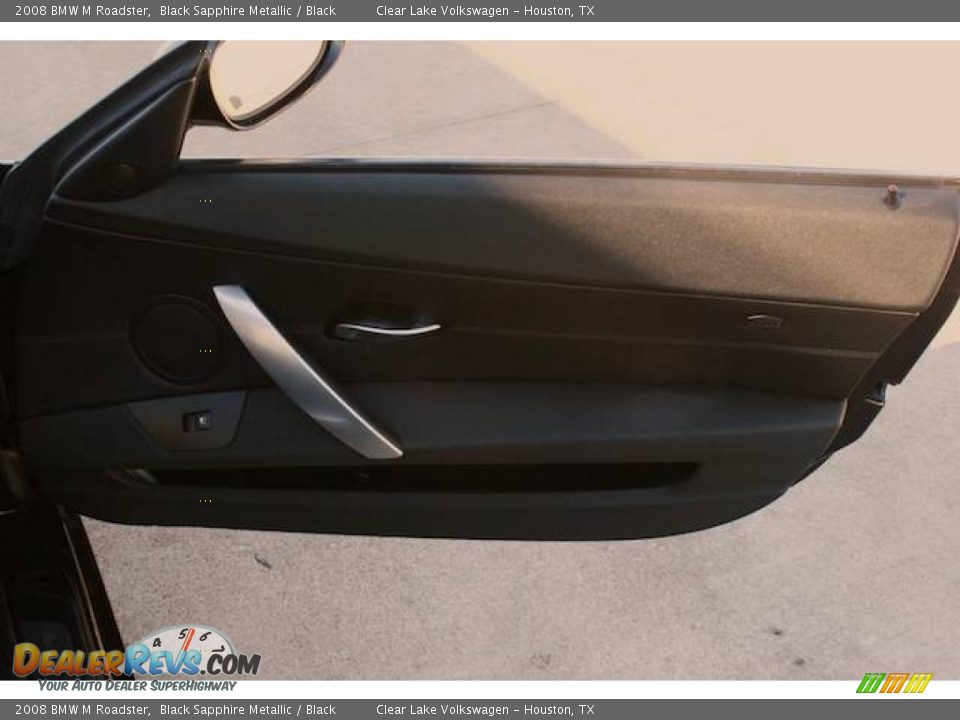 2008 BMW M Roadster Black Sapphire Metallic / Black Photo #20