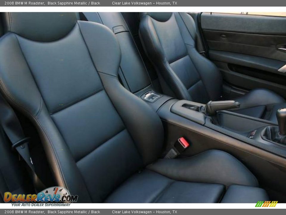 2008 BMW M Roadster Black Sapphire Metallic / Black Photo #23