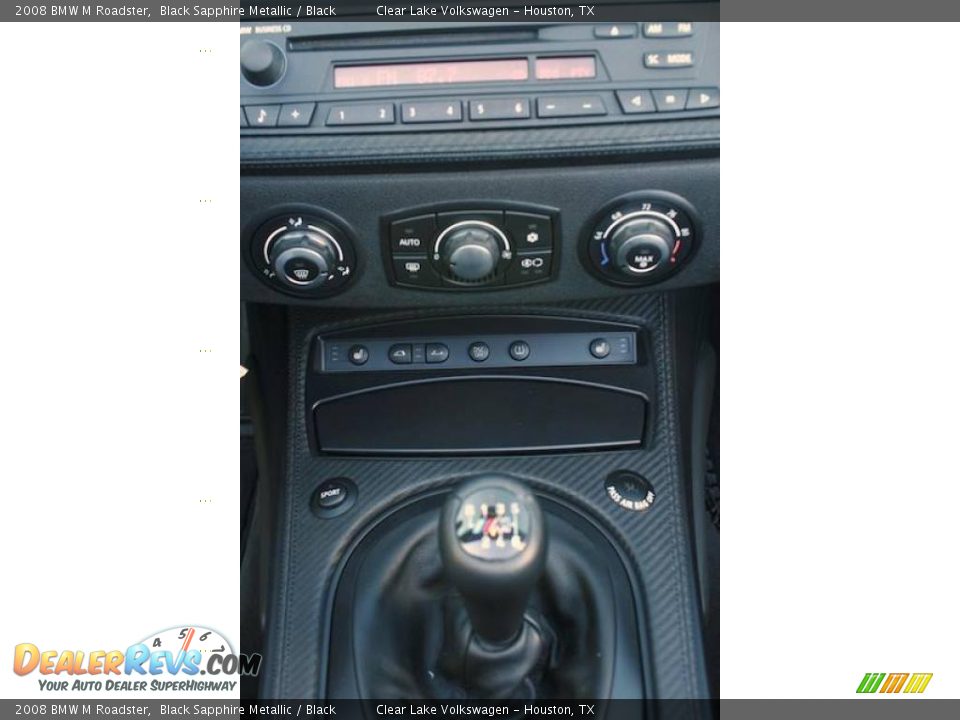 2008 BMW M Roadster Black Sapphire Metallic / Black Photo #24