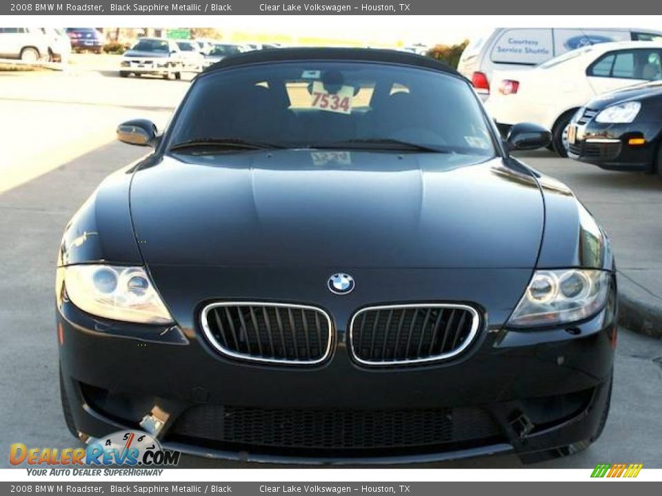 2008 BMW M Roadster Black Sapphire Metallic / Black Photo #26