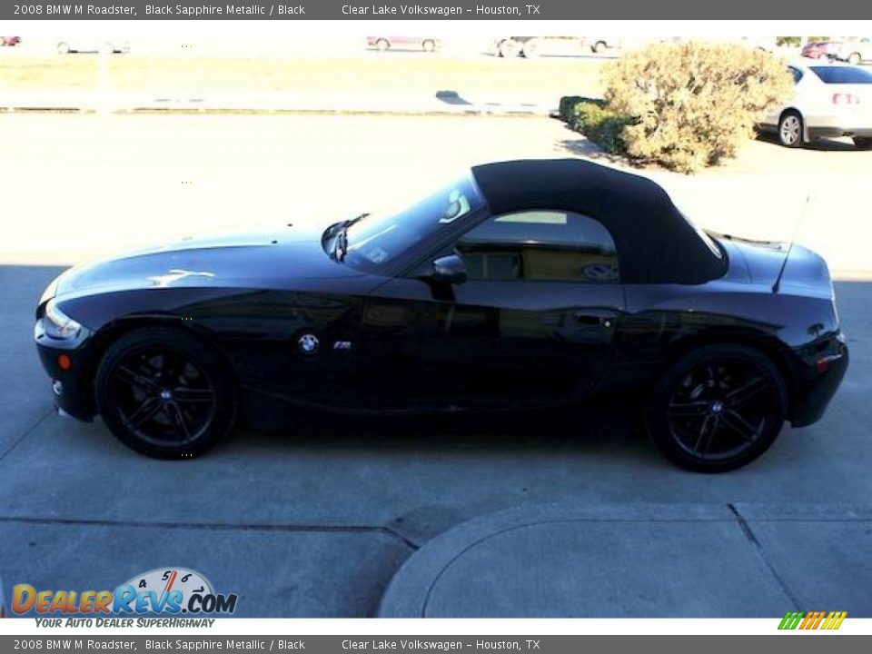 2008 BMW M Roadster Black Sapphire Metallic / Black Photo #28