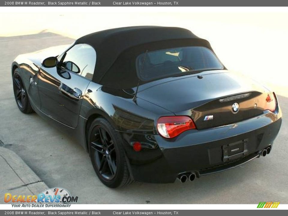 2008 BMW M Roadster Black Sapphire Metallic / Black Photo #29