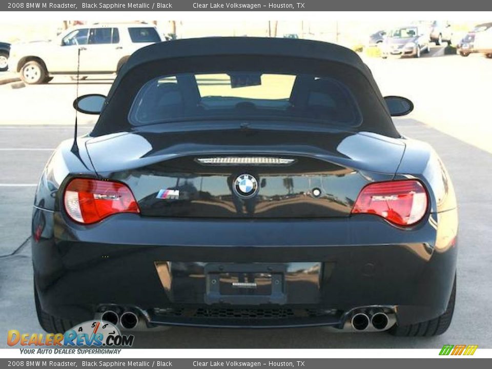 2008 BMW M Roadster Black Sapphire Metallic / Black Photo #30