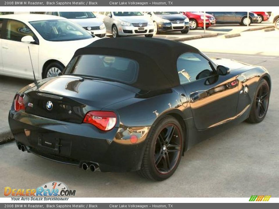2008 BMW M Roadster Black Sapphire Metallic / Black Photo #31