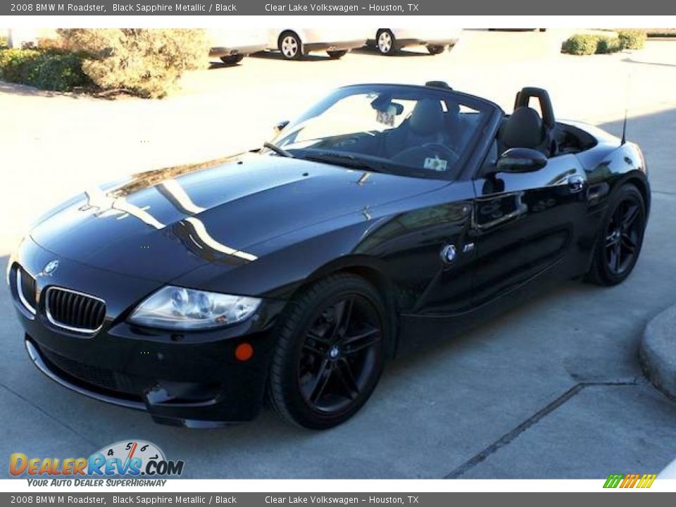 2008 BMW M Roadster Black Sapphire Metallic / Black Photo #32
