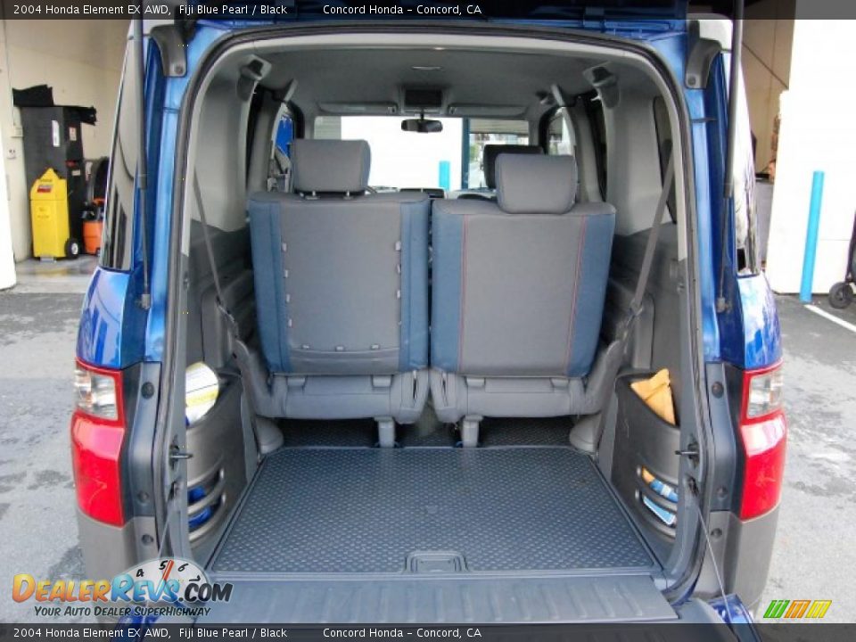 2004 Honda Element EX AWD Fiji Blue Pearl / Black Photo #10