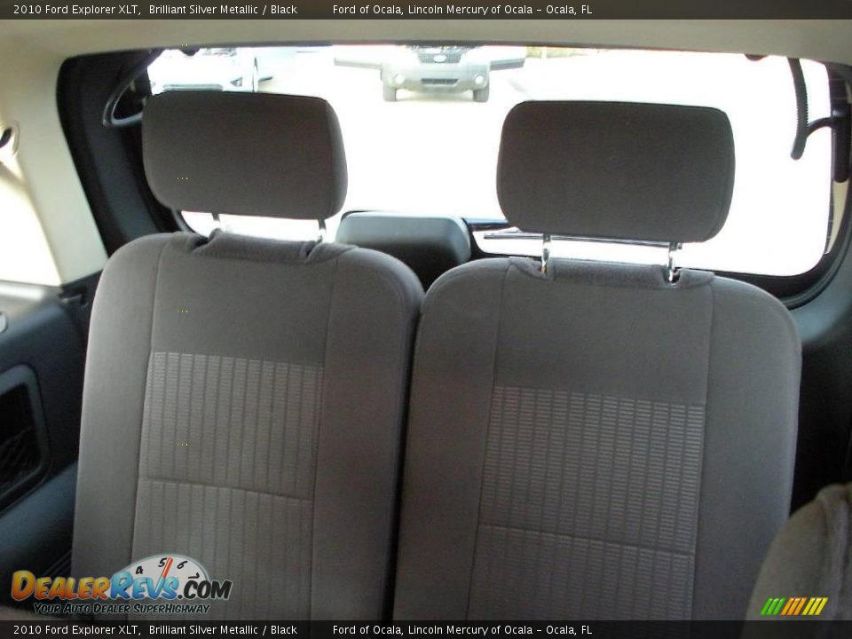 2010 Ford Explorer XLT Brilliant Silver Metallic / Black Photo #6