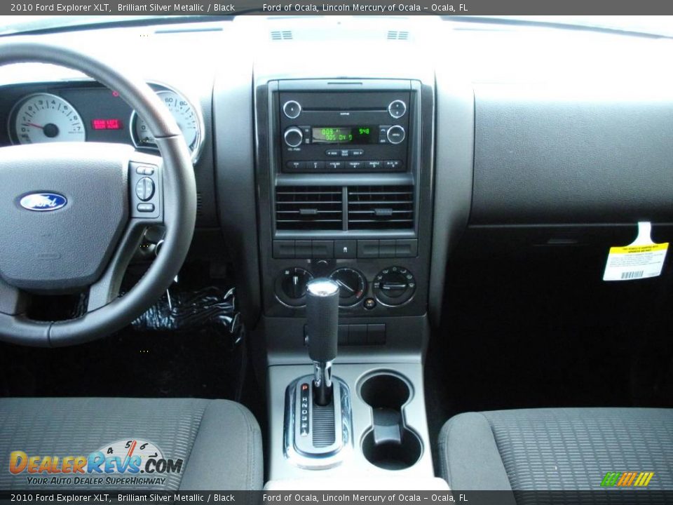 2010 Ford Explorer XLT Brilliant Silver Metallic / Black Photo #7