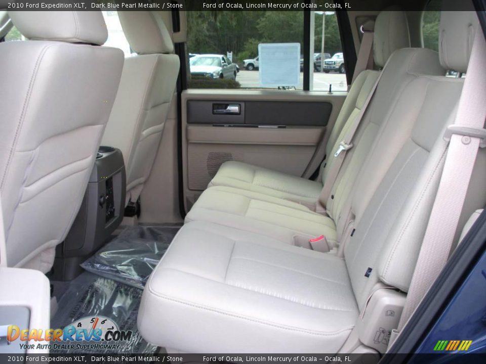 2010 Ford Expedition XLT Dark Blue Pearl Metallic / Stone Photo #5