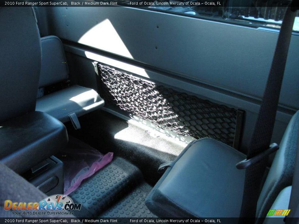2010 Ford Ranger Sport SuperCab Black / Medium Dark Flint Photo #5