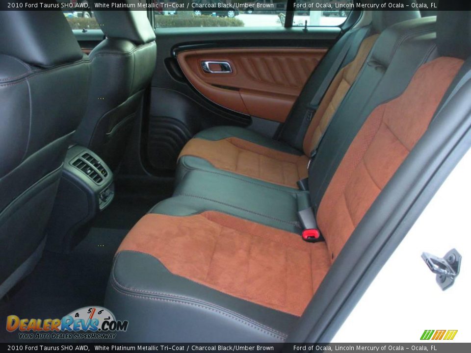 Rear Seat of 2010 Ford Taurus SHO AWD Photo #6