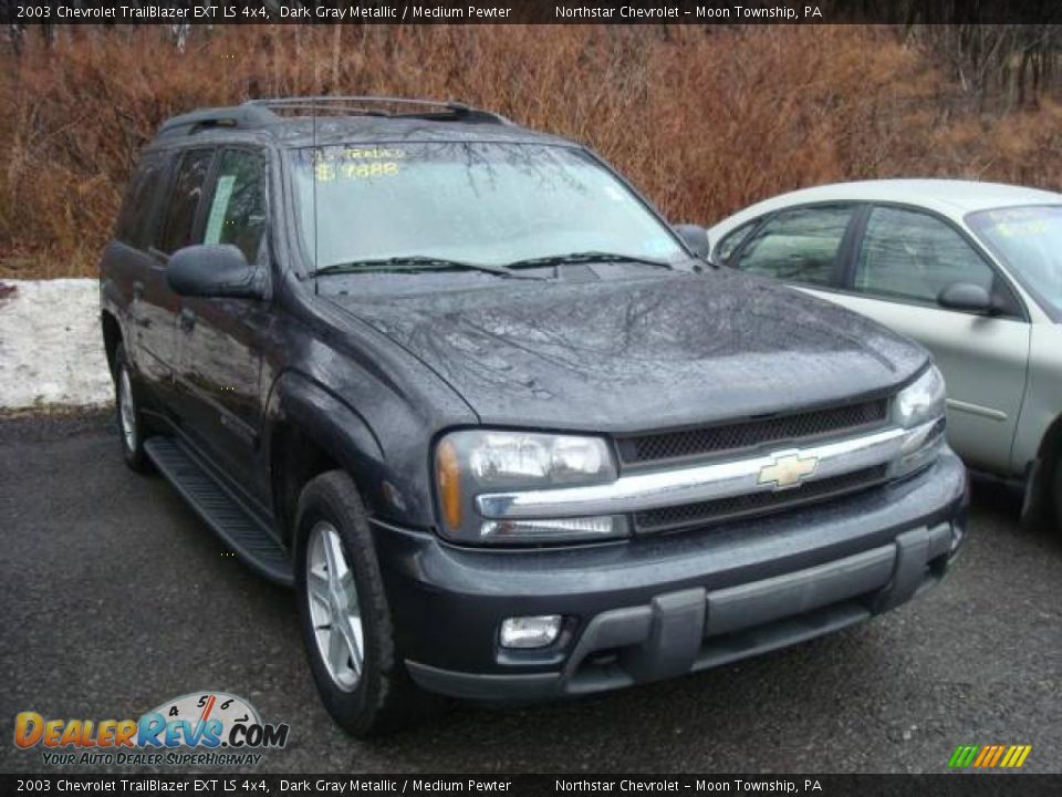 2003 Chevrolet TrailBlazer EXT LS 4x4 Dark Gray Metallic / Medium Pewter Photo #1