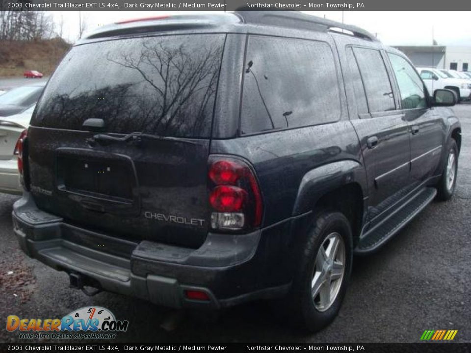 2003 Chevrolet TrailBlazer EXT LS 4x4 Dark Gray Metallic / Medium Pewter Photo #2