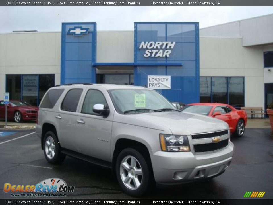 2007 Chevrolet Tahoe LS 4x4 Silver Birch Metallic / Dark Titanium/Light Titanium Photo #1