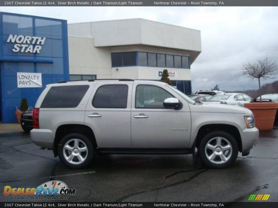 2007 Chevrolet Tahoe LS 4x4 Silver Birch Metallic / Dark Titanium/Light Titanium Photo #2