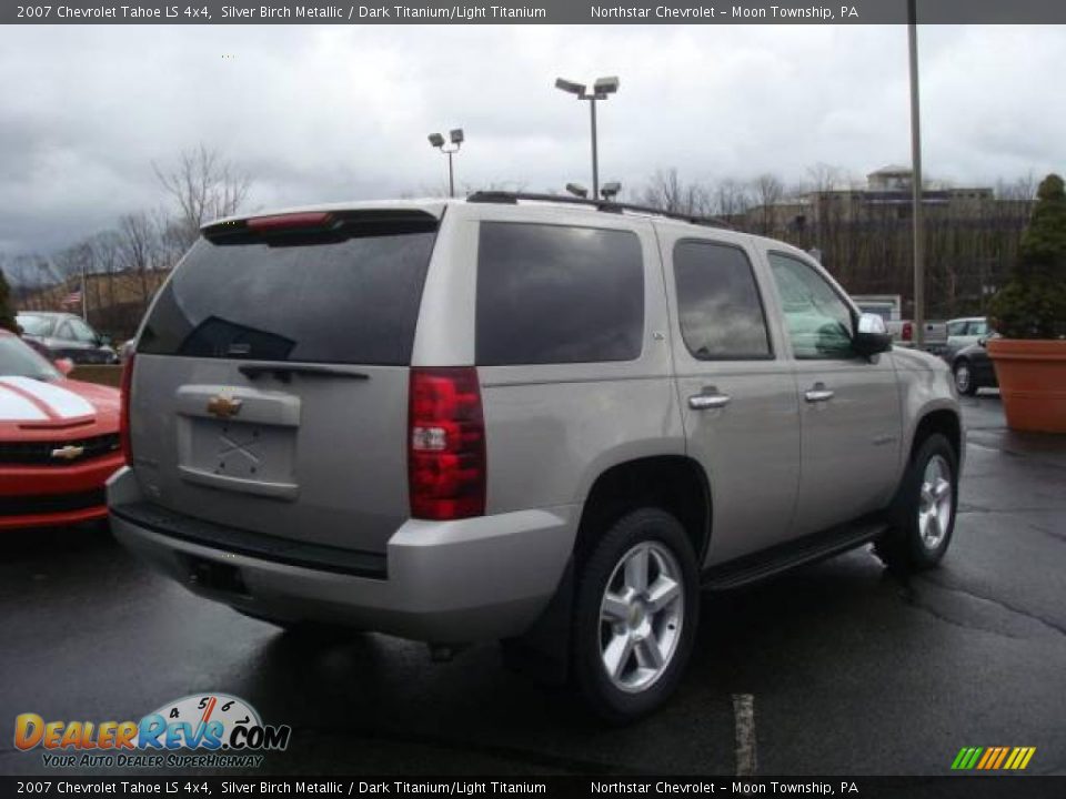 2007 Chevrolet Tahoe LS 4x4 Silver Birch Metallic / Dark Titanium/Light Titanium Photo #3