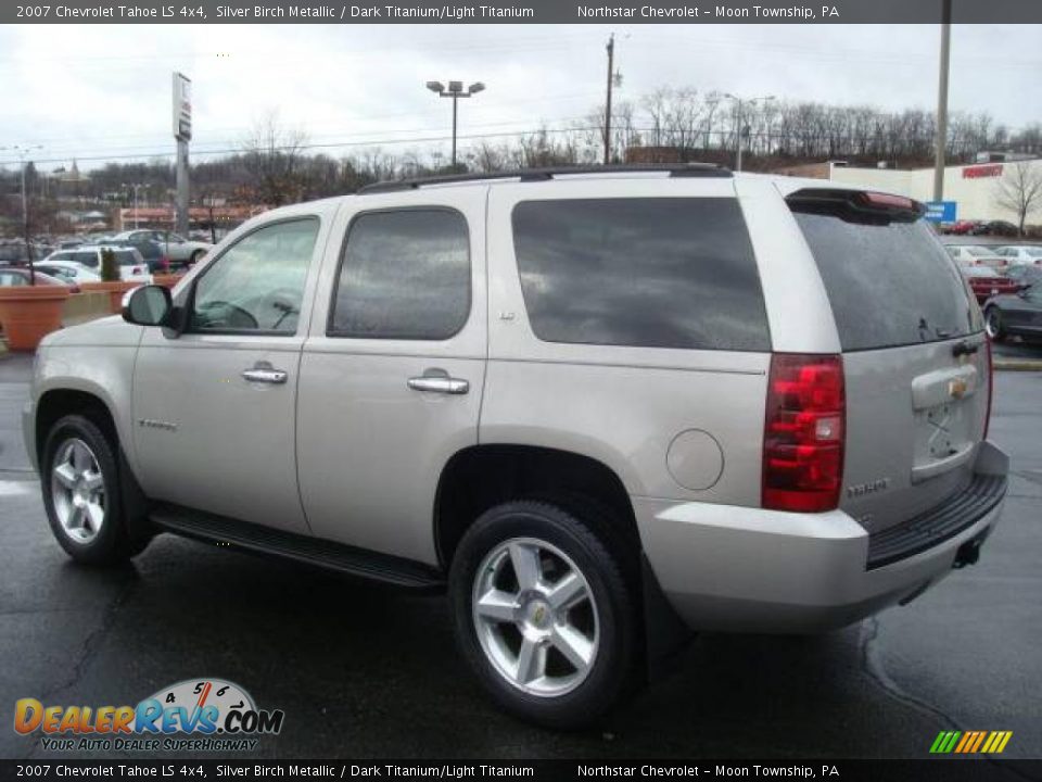 2007 Chevrolet Tahoe LS 4x4 Silver Birch Metallic / Dark Titanium/Light Titanium Photo #6