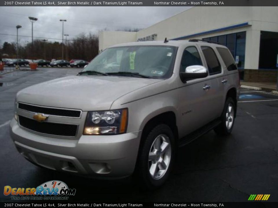 2007 Chevrolet Tahoe LS 4x4 Silver Birch Metallic / Dark Titanium/Light Titanium Photo #7