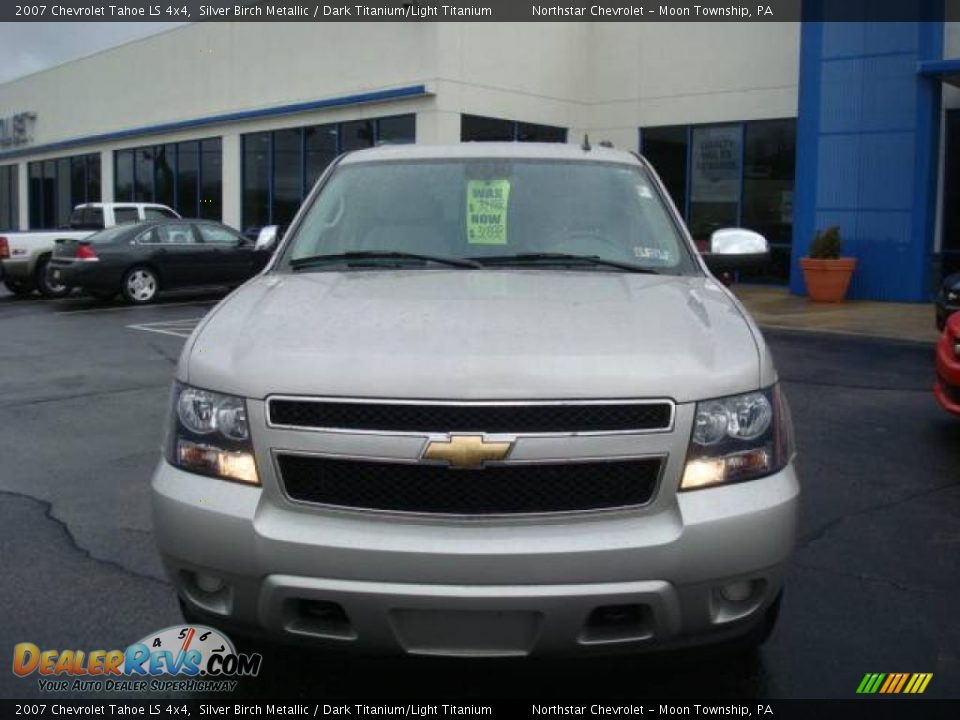 2007 Chevrolet Tahoe LS 4x4 Silver Birch Metallic / Dark Titanium/Light Titanium Photo #8