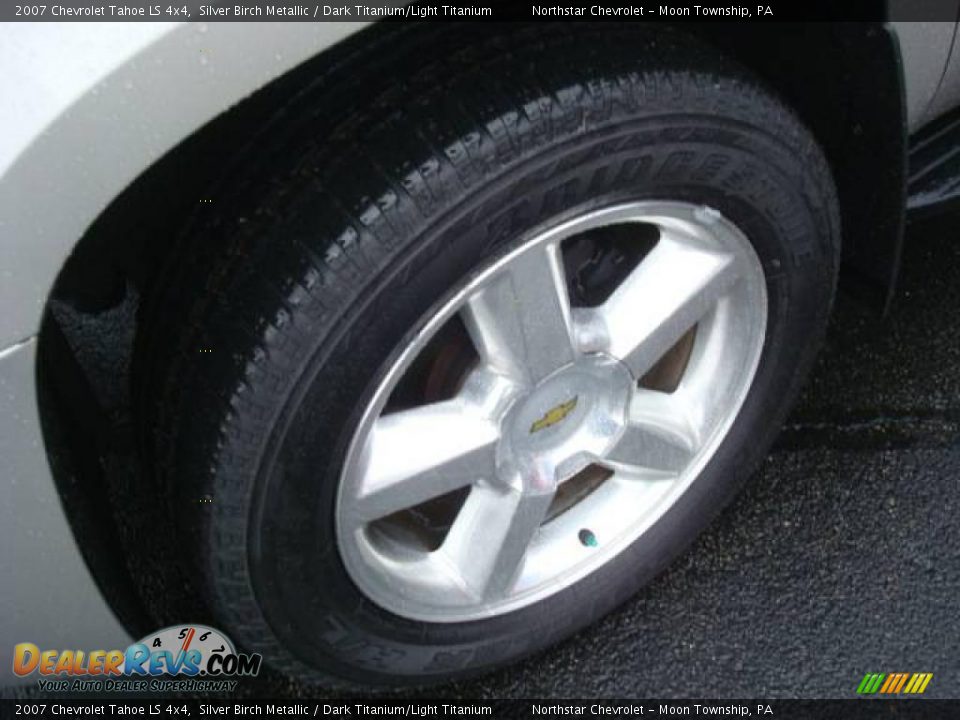 2007 Chevrolet Tahoe LS 4x4 Silver Birch Metallic / Dark Titanium/Light Titanium Photo #9