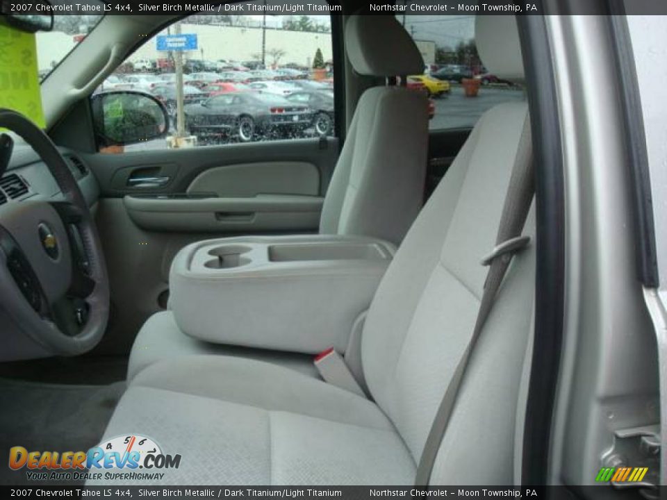 2007 Chevrolet Tahoe LS 4x4 Silver Birch Metallic / Dark Titanium/Light Titanium Photo #10