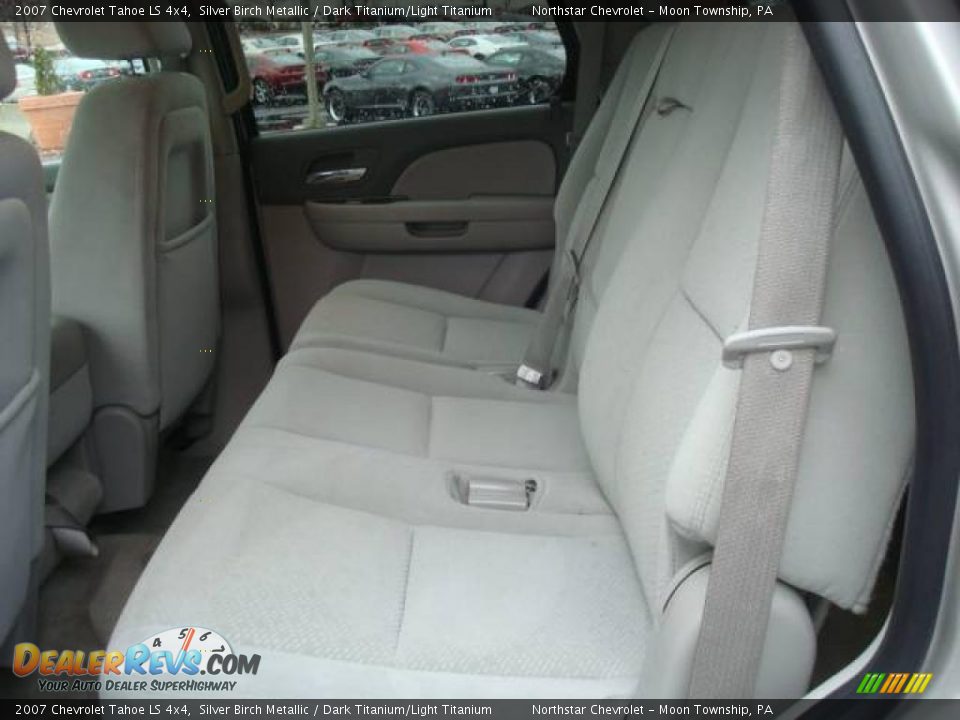 2007 Chevrolet Tahoe LS 4x4 Silver Birch Metallic / Dark Titanium/Light Titanium Photo #11