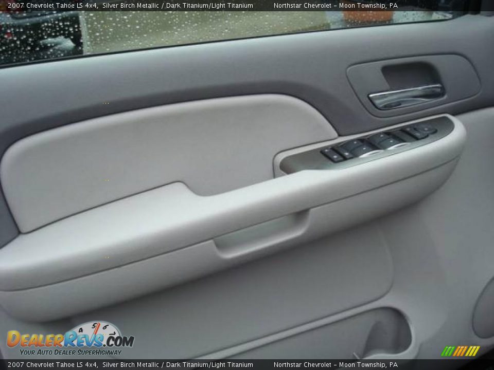 2007 Chevrolet Tahoe LS 4x4 Silver Birch Metallic / Dark Titanium/Light Titanium Photo #14