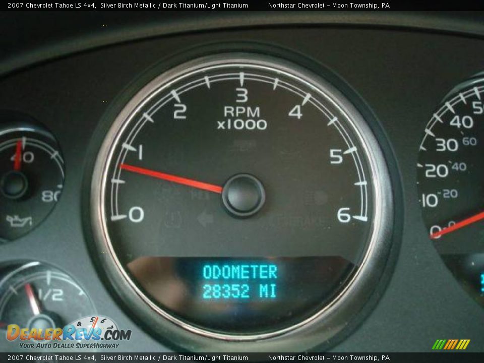 2007 Chevrolet Tahoe LS 4x4 Silver Birch Metallic / Dark Titanium/Light Titanium Photo #20