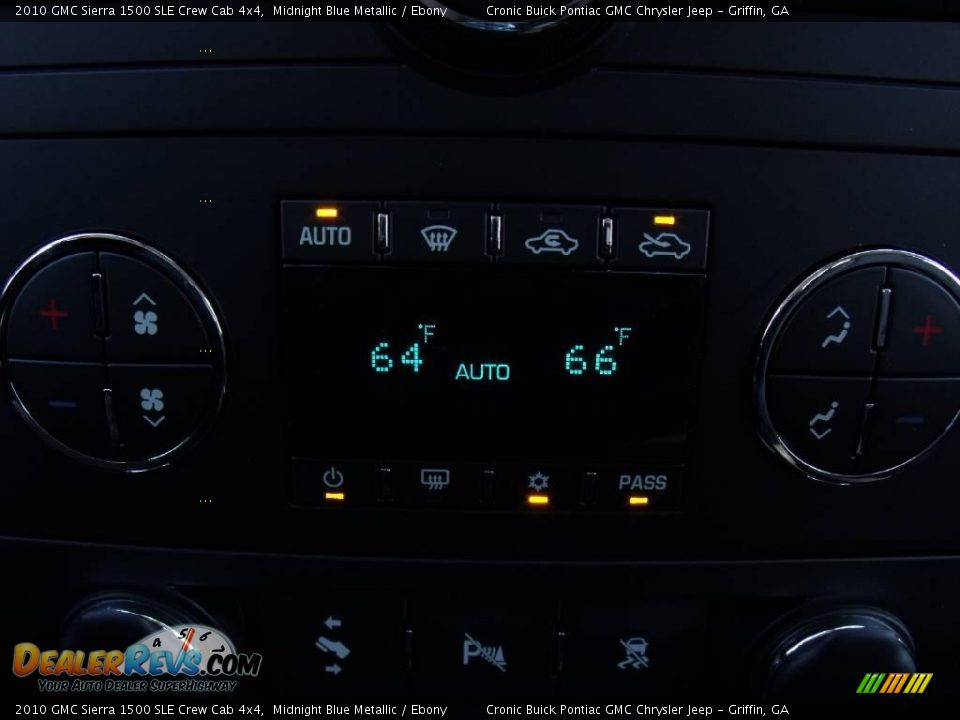 2010 GMC Sierra 1500 SLE Crew Cab 4x4 Midnight Blue Metallic / Ebony Photo #21
