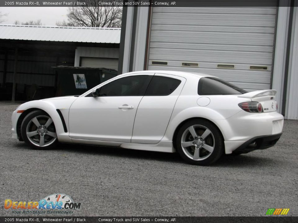 2005 Mazda RX-8 Whitewater Pearl / Black Photo #2
