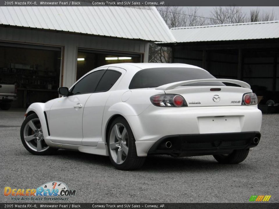 2005 Mazda RX-8 Whitewater Pearl / Black Photo #3