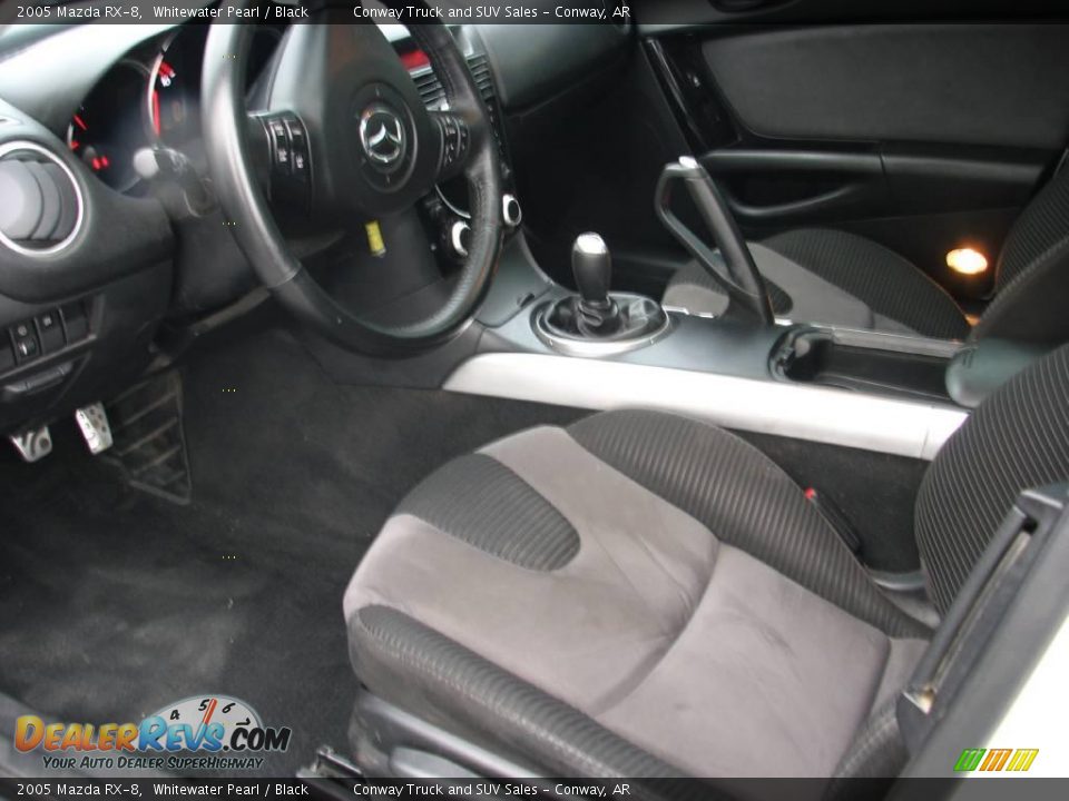 2005 Mazda RX-8 Whitewater Pearl / Black Photo #8