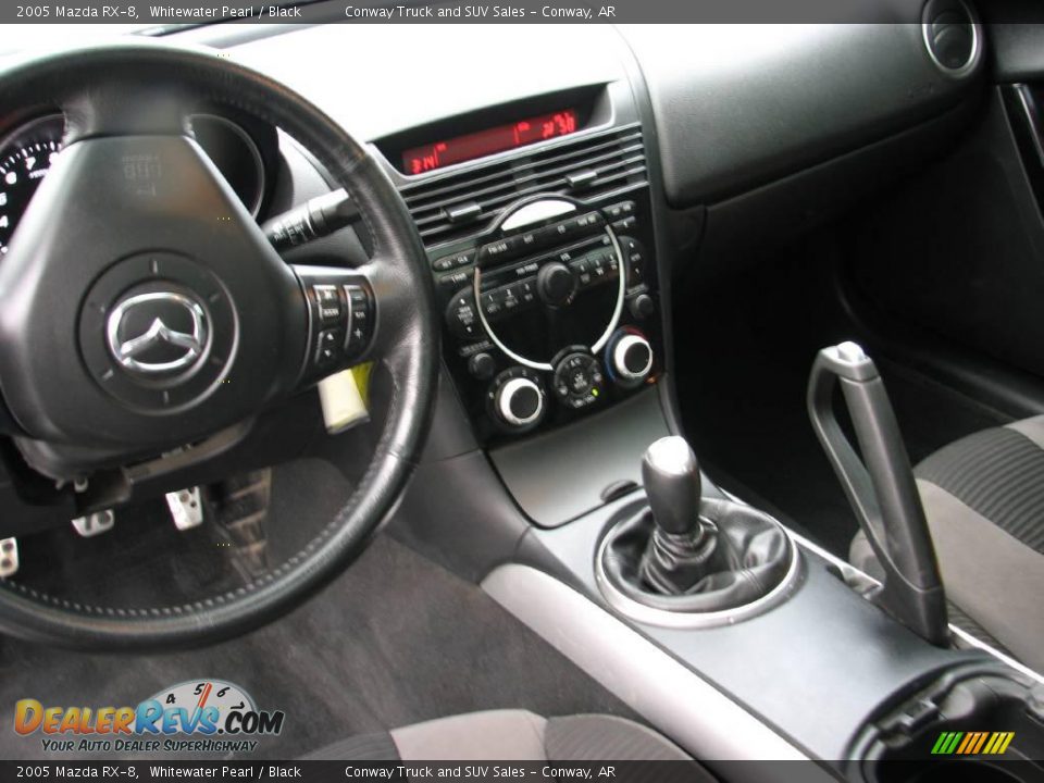 2005 Mazda RX-8 Whitewater Pearl / Black Photo #9