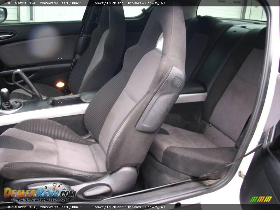 2005 Mazda RX-8 Whitewater Pearl / Black Photo #11