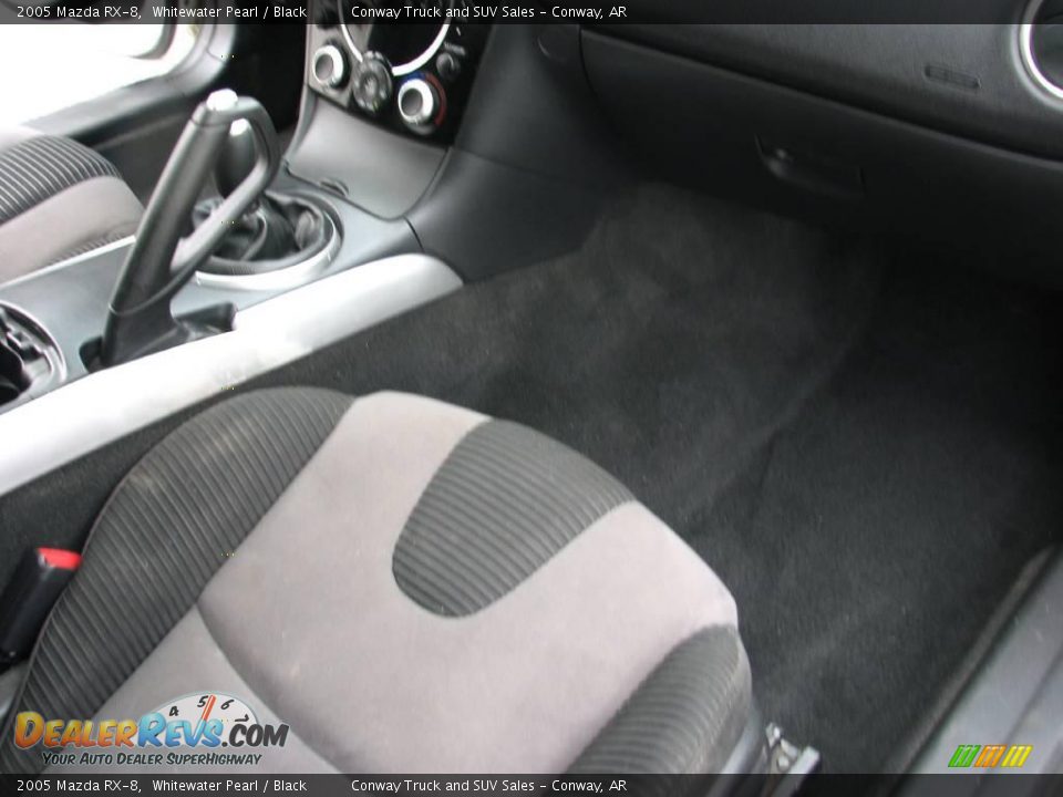 2005 Mazda RX-8 Whitewater Pearl / Black Photo #12