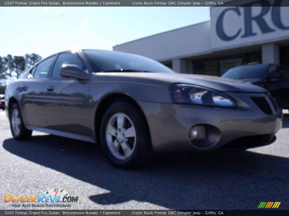 2007 Pontiac Grand Prix Sedan Bronzestone Metallic / Cashmere Photo #2