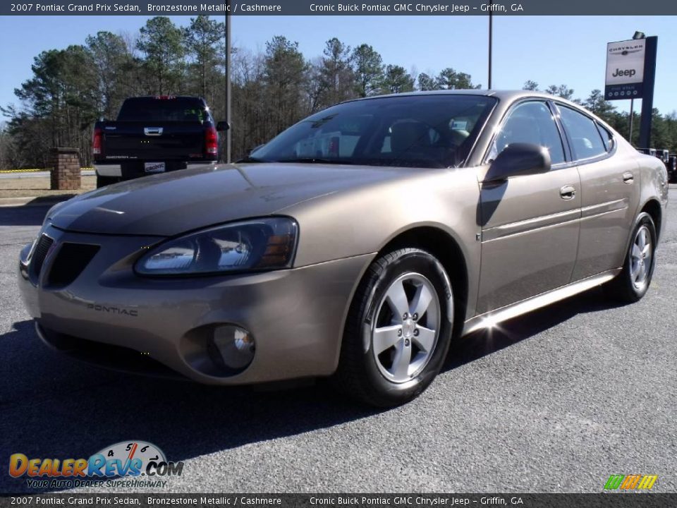 2007 Pontiac Grand Prix Sedan Bronzestone Metallic / Cashmere Photo #4