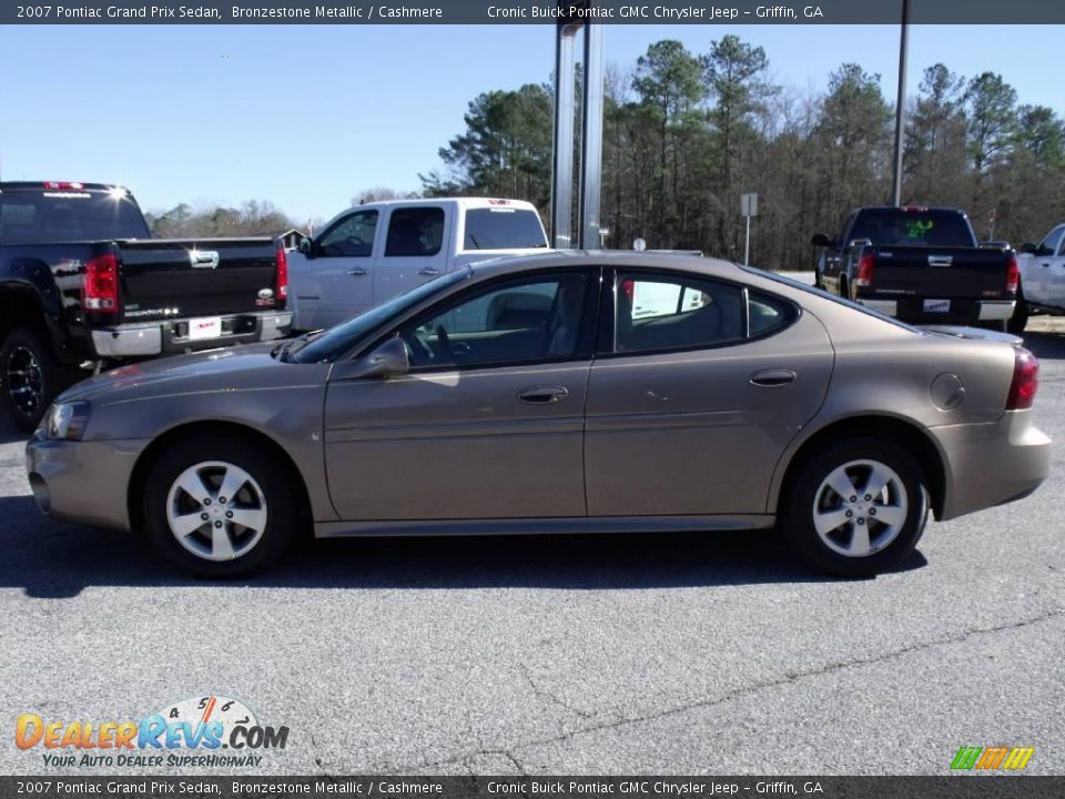 2007 Pontiac Grand Prix Sedan Bronzestone Metallic / Cashmere Photo #5