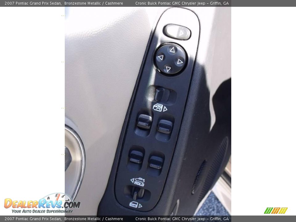 2007 Pontiac Grand Prix Sedan Bronzestone Metallic / Cashmere Photo #12