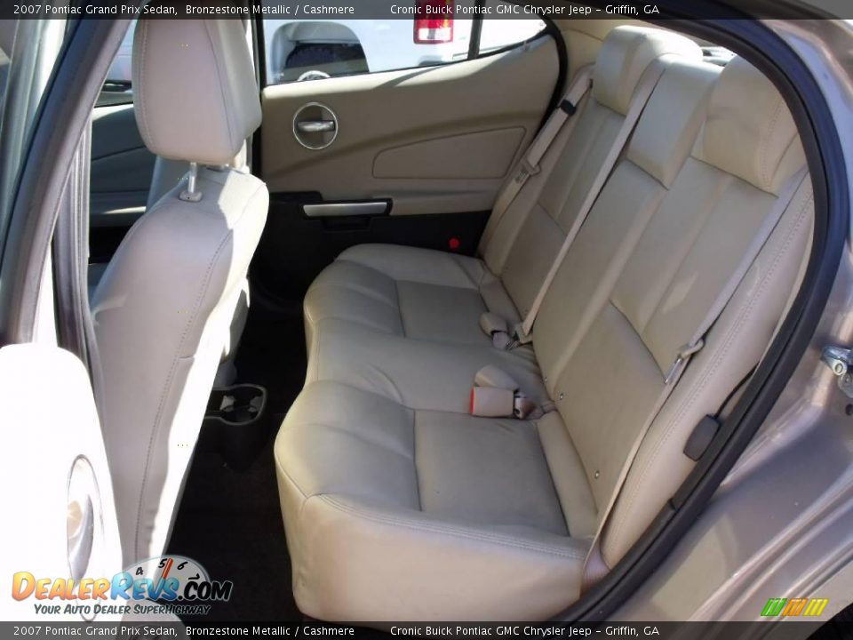 2007 Pontiac Grand Prix Sedan Bronzestone Metallic / Cashmere Photo #13