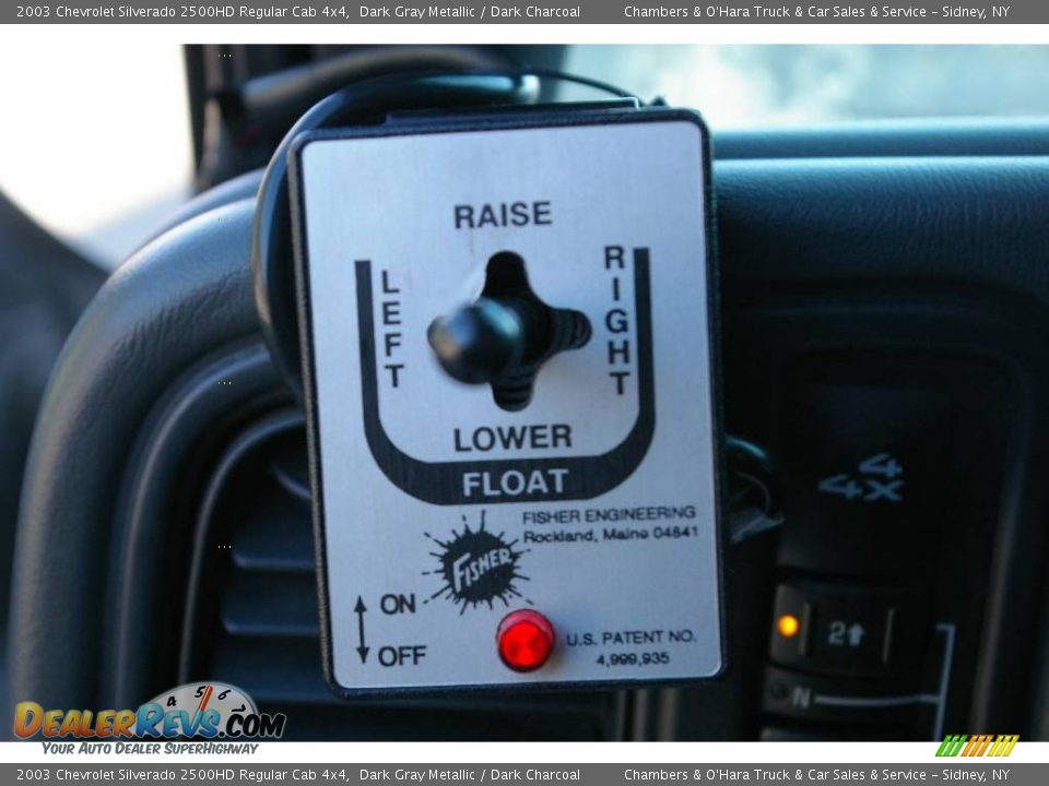 2003 Chevrolet Silverado 2500HD Regular Cab 4x4 Dark Gray Metallic / Dark Charcoal Photo #6