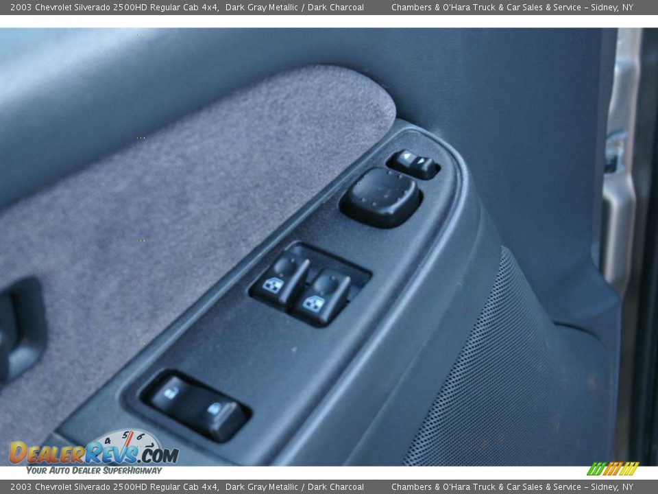 2003 Chevrolet Silverado 2500HD Regular Cab 4x4 Dark Gray Metallic / Dark Charcoal Photo #7