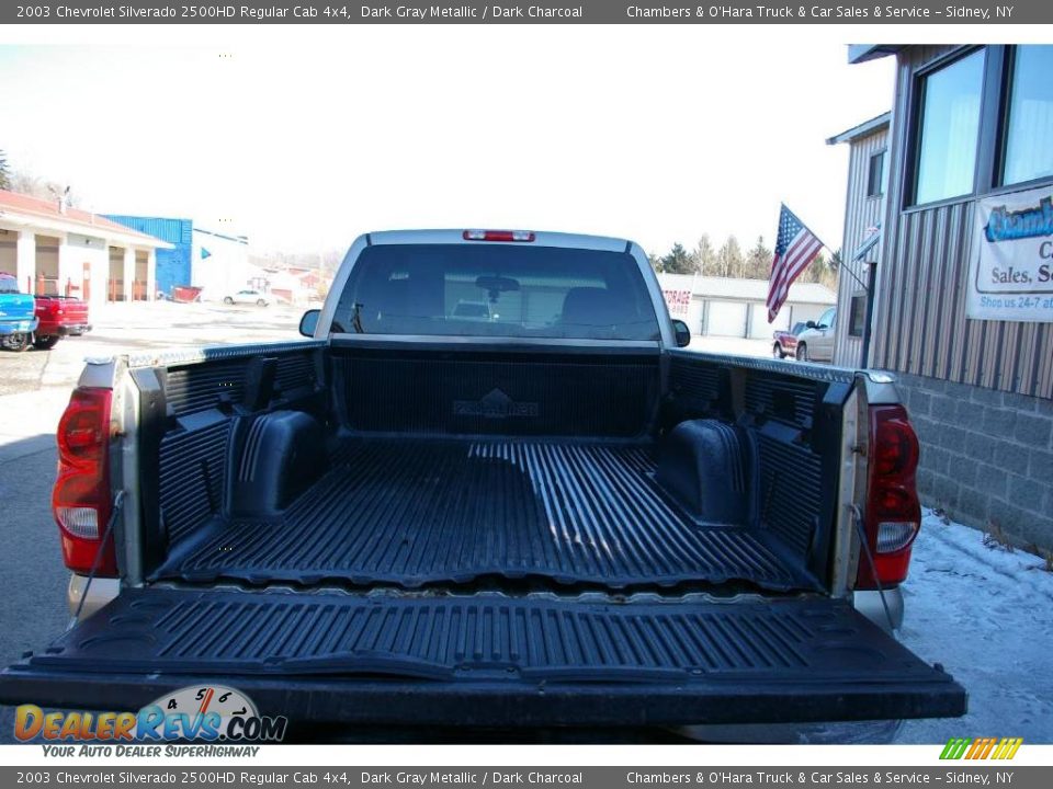 2003 Chevrolet Silverado 2500HD Regular Cab 4x4 Dark Gray Metallic / Dark Charcoal Photo #9