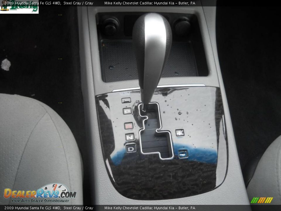 2009 Hyundai Santa Fe GLS 4WD Steel Gray / Gray Photo #18