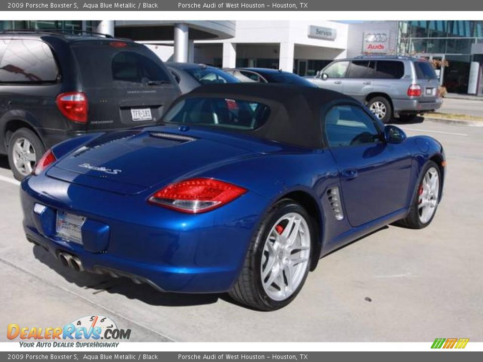 2009 Porsche Boxster S Aqua Blue Metallic / Black Photo #2