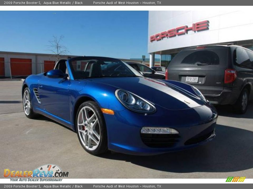 2009 Porsche Boxster S Aqua Blue Metallic / Black Photo #3