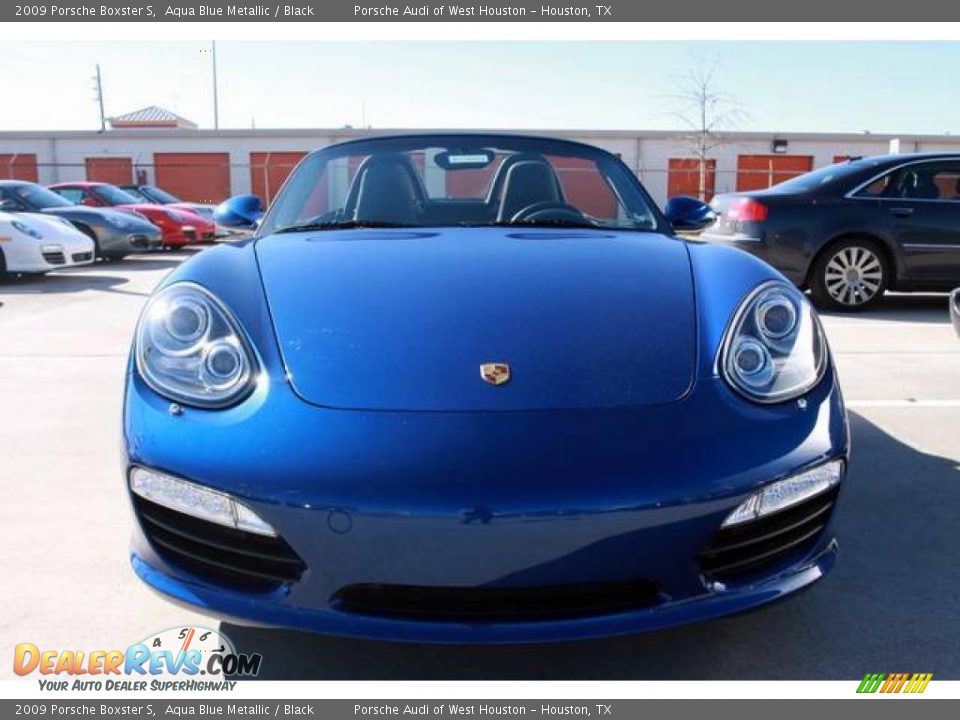 2009 Porsche Boxster S Aqua Blue Metallic / Black Photo #4