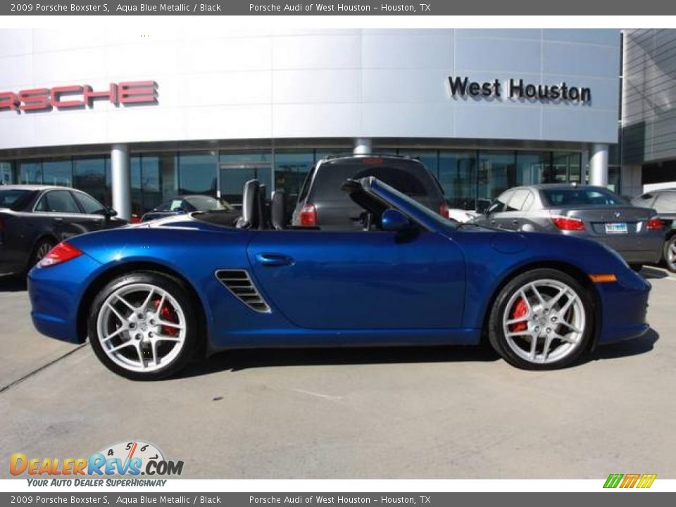2009 Porsche Boxster S Aqua Blue Metallic / Black Photo #5
