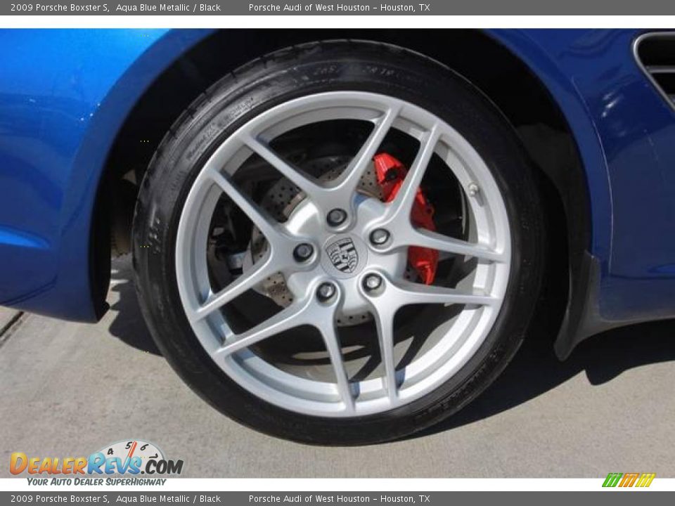 2009 Porsche Boxster S Aqua Blue Metallic / Black Photo #6
